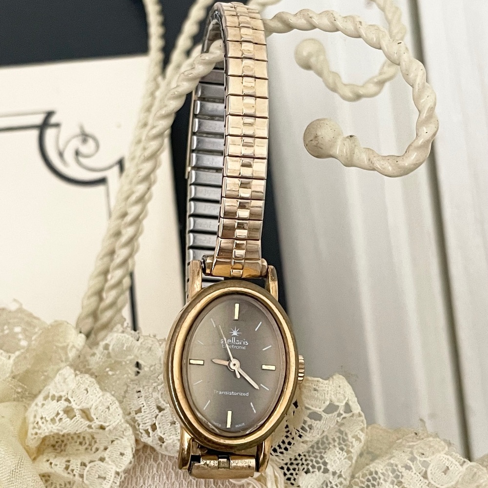 Super Rare Vintage Stellaris Electronic Transistorized Watch